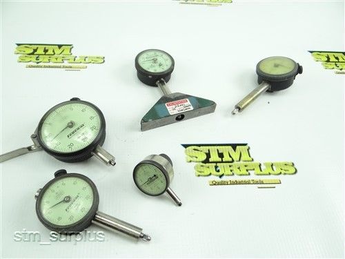 BIG LOT OF 5 FEDERAL PRECISION DIAL INDICATORS .001&#034; -.0005&#034;