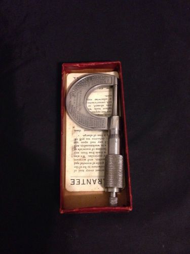 J.T. Slocomb Micrometer In Good Working Order With Original Box