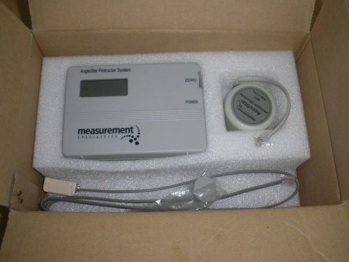 Measurement Specialties AngleStar Protractor System NEW