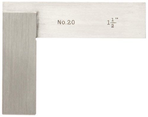 Starrett 20-1 1/2 20-1-1/2 Hardened Steel Master Precision Square, 1-1/2&#034; Beam