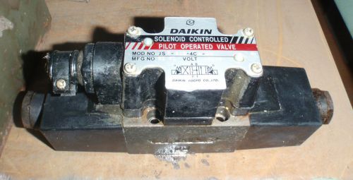 Daikin Solenoid Controlled Pilot Valve JSP-G02-4CA-20 _ JSPG024CA20 _76474