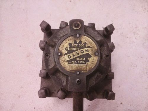 Olson Turret Head Tool Post Size 350