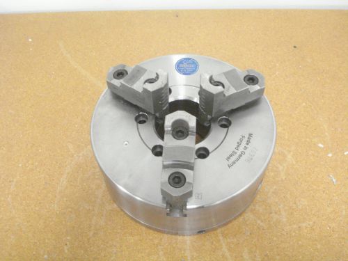 Rohm 156793 Self-Centering Manual Lathe Chuck, 10&#034;, 3-Jaw, Plain Back