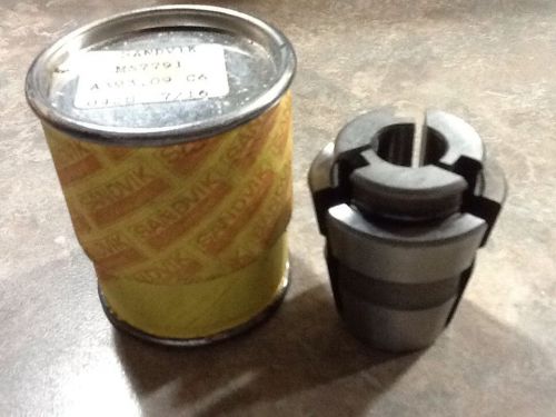 Sandvik M6791 A393.09-C 6 0438. 7/16 Dia. Collet - New