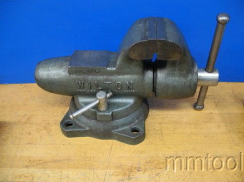 WILTON 4&#034; SWIVEL BASE BENCH VISE VGC, MFG U.S.A!!!!