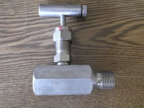 Anderson greenwood needle valve h7hs44q for sale