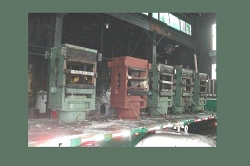 PEBSCO ITEM #0016 6 Hydraulic Presses 400 Ton EEMCO