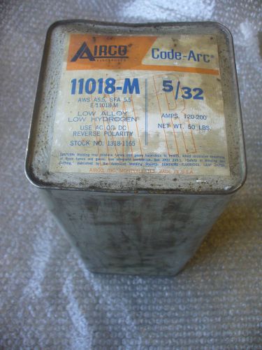 AIRCO (CODE ARC) MIG LOW ALLOY, LOW HYDROGEN 11018-M 5/32&#034; x 50#