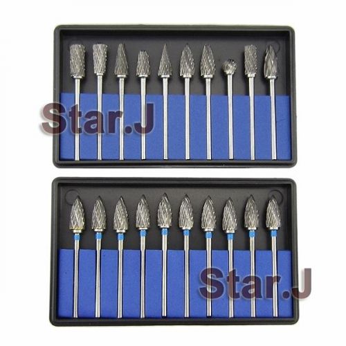 2 Boxes Dental Tungsten Steel Nitrate Carbide Burs Drills 2.35mm NEW