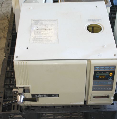 Tuttnauer Binkman 2540E  autoclave STERILIZER NICE