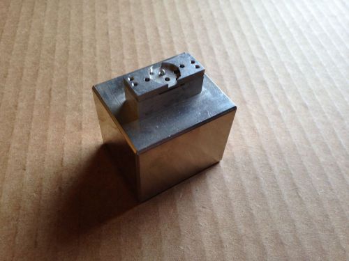 1.75&#034; x 1.5&#034; x 1.5&#034; Lab Stainless Steel Test Block