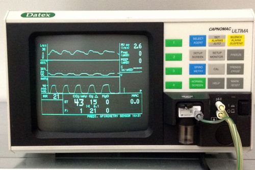 datex-ohmeda capnomac ultima c02 monitor LATER model