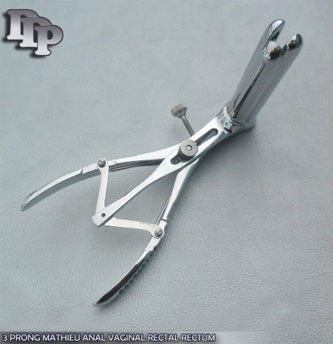 3 PRONG MATHIEU ANAL VAGINAL RECTAL RECTUM MEDICAL EXAM SPECULUM DDP Instrument