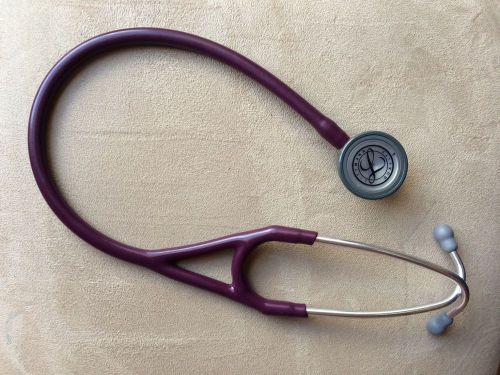 Littmann cardiology iii stethoscope burgundy # 3129 for sale