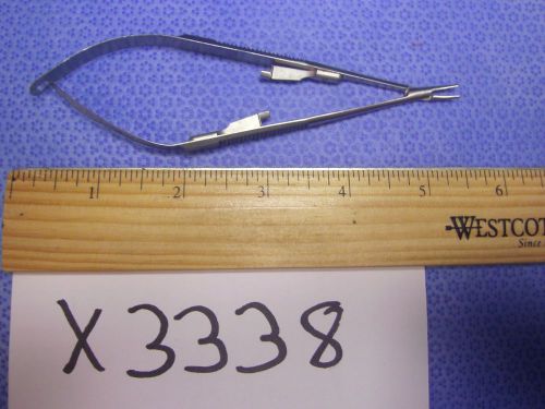 V mueller castroviejo eye needle holder w/ lock op7413 for sale