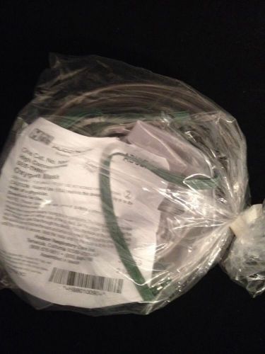 NEW HUDSON RCI High Concentration See-Thru Adult Oxygen Mask Cat. No. 1009