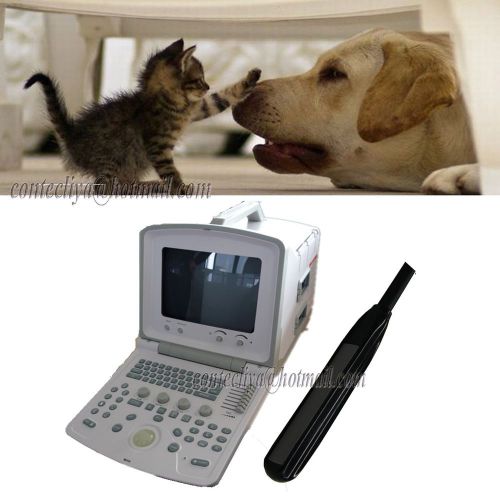 CE approve,Digital Portable Ultrasound Scanner+6.5 MHz Endorectal probe for vet