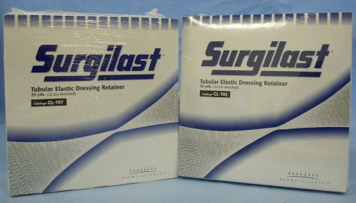 2 Bxs Assorted Sizes Derma Sciences Surgilast Tubular Elastic Dressing Retainers