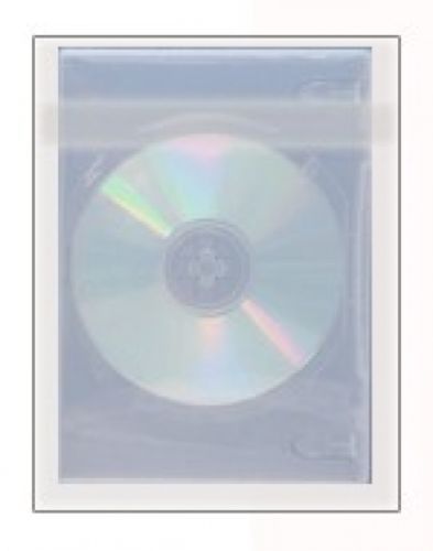 500 opp plastic bag for slim 7mm dvd case (slim dvd case plastic wrap) for sale