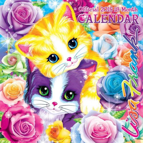 2015 LISA FRANK Wall Calendar 12X12 NEW &amp; SEALED