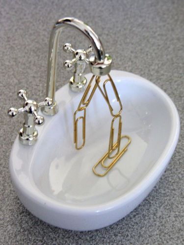 4.25&#034; sink magnetic paper clip holder for sale