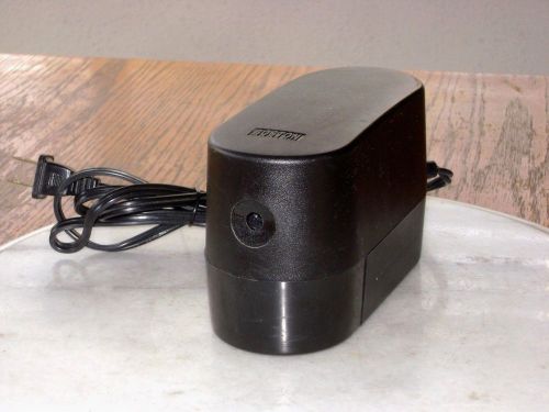 BOSTON ELECTRIC PENCIL SHARPENER MODEL 24 BLACK MADE IN USA WORKS!!