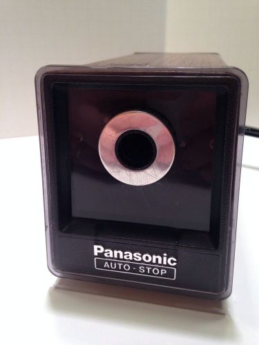 Vintage Panasonic Electric Pencil Sharpener Auto-Stop Tested Model KP-77