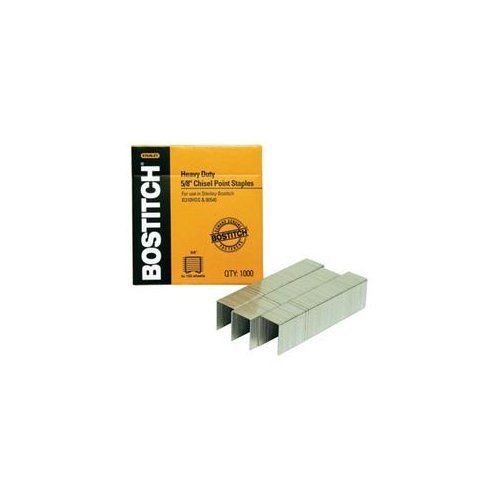 Stanley-bostitch premium heavy-duty staples - 0.63&#034; leg - 0.50&#034; crown (sb35581m) for sale