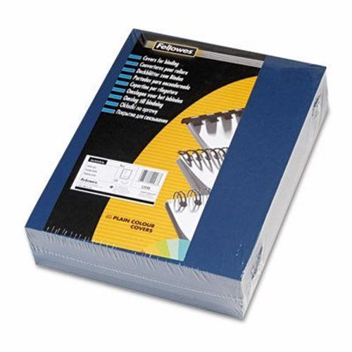 Fellowes Linen Binding System Covers, 11 x 8-1/2, Navy, 200 per Pack (FEL52098)