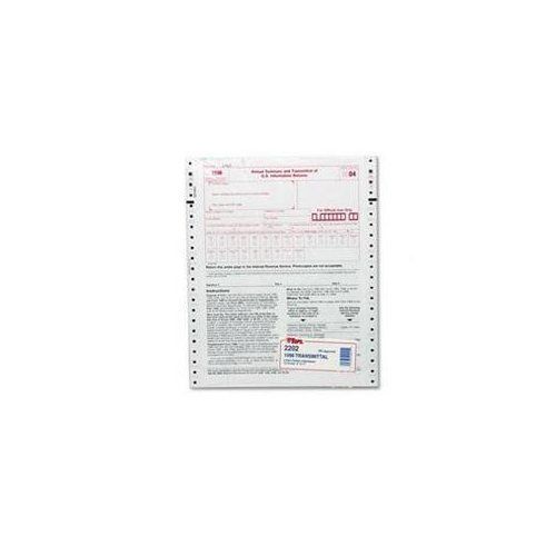 Tops™ 1096 irs approved tax forms, 8 x 11, 2-part carbon, 10 contin forms for sale