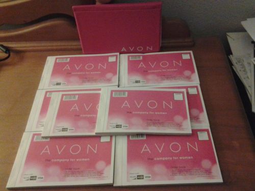 Avon Receipt Books and Cover w/ Pen