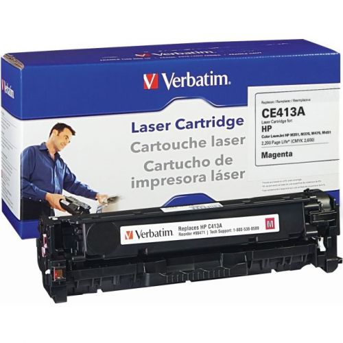 VERBATIM CORPORATION 98471 HP CE413A MAGENTA LASER TONER