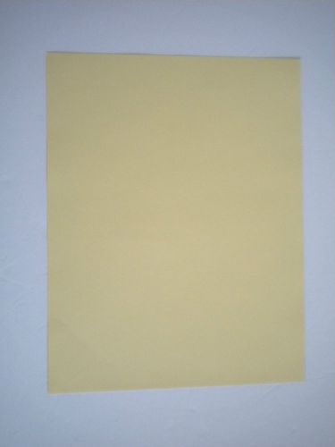 *NEW* ~ 20 PASTEL YELLOW Multi-use Computer Stationery Sheets