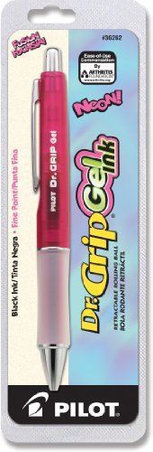 Pilot Dr. Grip Rollerball Pen - 0.7 Mm Pen Point Size - Black Ink - (pil36262)