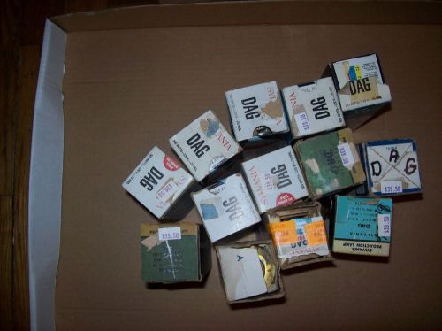 14 GE/SYLVANIA DAG PROJECTOR BULBS/LAMP NOS