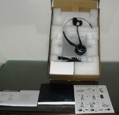 GN Netcom 9120 Wireless Headset  P/n 9128-0369  02/06 New!