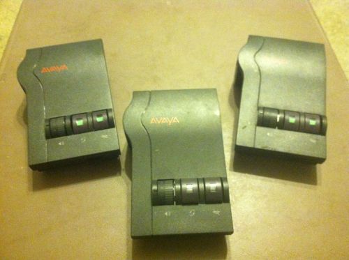 Lot Of 3 Avaya Plantronics M12LU/CM M12LUCM Headset Amplifiers