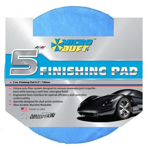 NEW Nanoskin (MB-FPD5-2PK) Microbuff 5&#034; Finishing Pad  (Pack of 2)