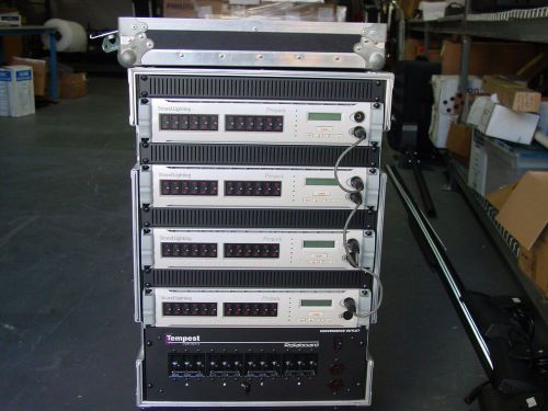 Rollaboard dimmer rack 4800.sx 48 x 200w rollaboard rack, socapex outlets for sale