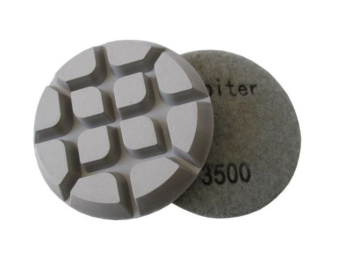 3&#034; Diamond Floor Disc/Discs 3500# for Concrete/Terrazzo, Dry or Wet Use