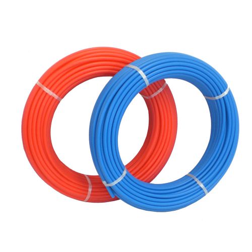 2 rolls 3/4&#034; x 500 ft PEX Tubing Plumbing Pipe Drinking Potable Water NEW Combo