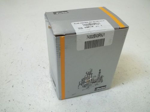 PARKER 74332BN3RNJ1 SOLENOID VALVE *FACTORY SEALED*