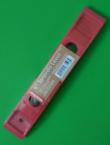 (NEW) WorkShop 9&#034; All-Purpose Torpedo Level #87108