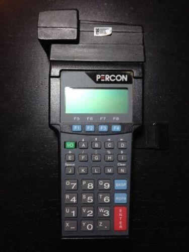 Percon pt2000 data terminal, portable inventory barcode reader, scanner for sale