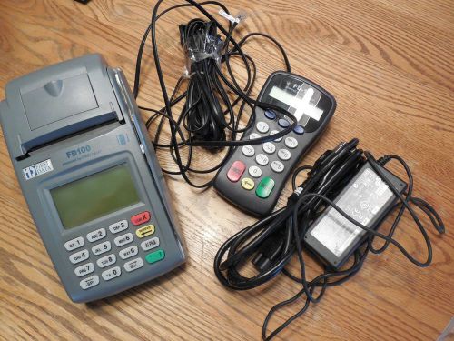 FIRST DATA FD100 CREDIT CARD MACHINE