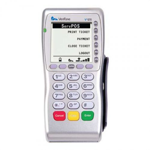 Verifone vx 670 gprs wireless + 5 rolls paper for sale