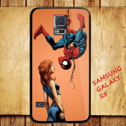iPhone and Samsung Galaxy - Spiderman Moment Kissing Comic - Case