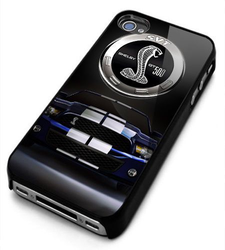 Ford Mustang Shelby Cobra GT500 SVT Logo iPhone 5c 5s 5 4 4s 6 6plus Case