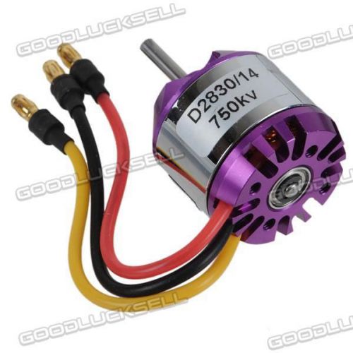 D2830 RC 750/850/1000/1300KV Outrunner Brushless Motor for Multicopter l