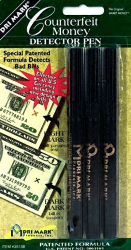 24 DRI MARK COUNTERFEIT money  DETCTOR PENS